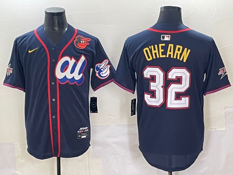 Men 2025 Baltimore Orioles #32 Ohearn Drak Blue All star Nike MLB Jersey style 2